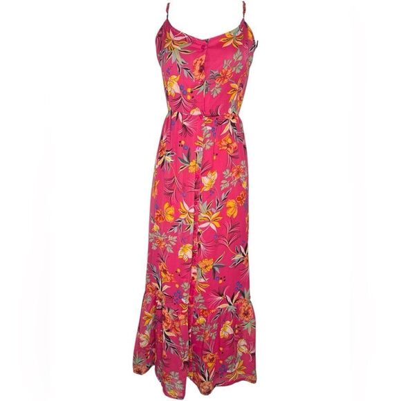 Pimkie Pink Floral Print Maxi Dress - Picture 5 of 15
